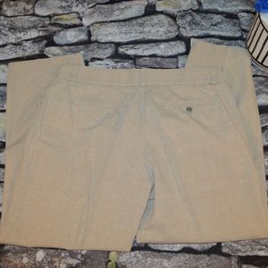 J.Crew Womens Khaki City Fit Capris Pants Size 6